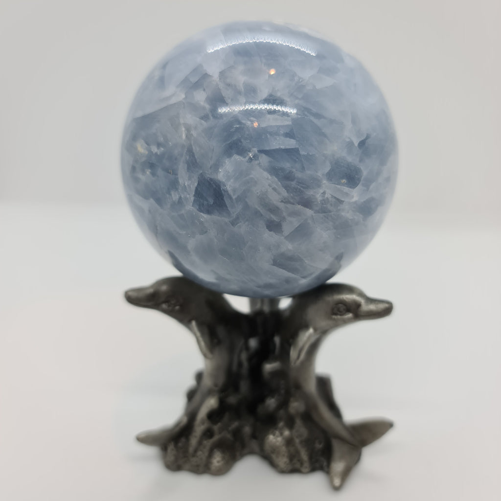 Blue Calcite Sphere