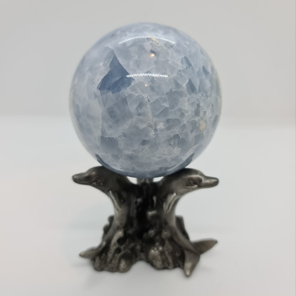 Blue Calcite Sphere