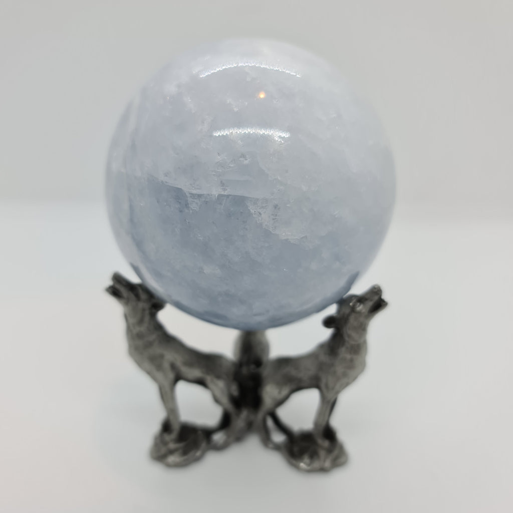 Blue Calcite Sphere