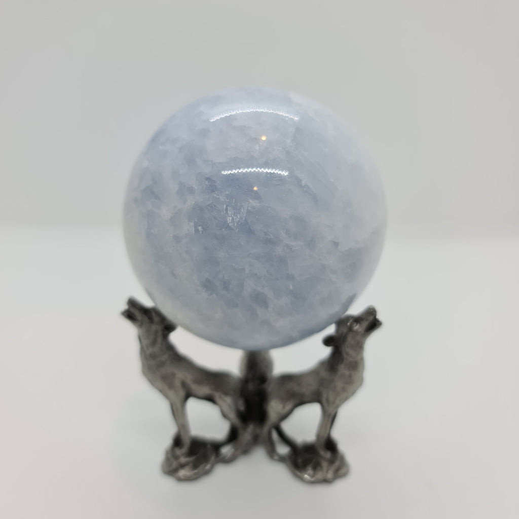 Blue Calcite Sphere