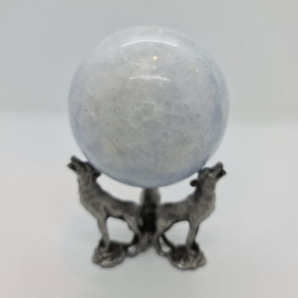 Blue Calcite Sphere