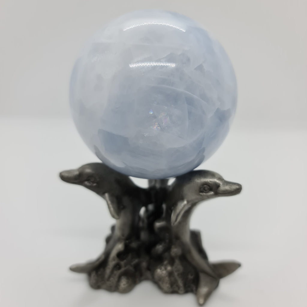 Blue Calcite Sphere