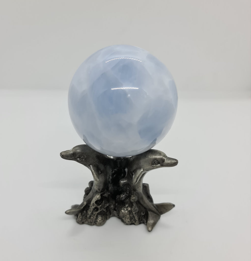 Blue Calcite Sphere