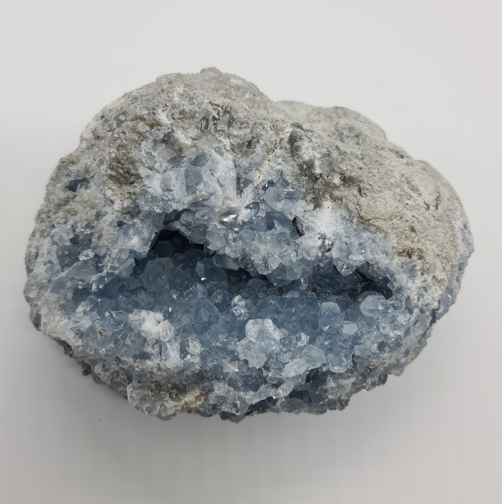 Celestite Cluster Geode