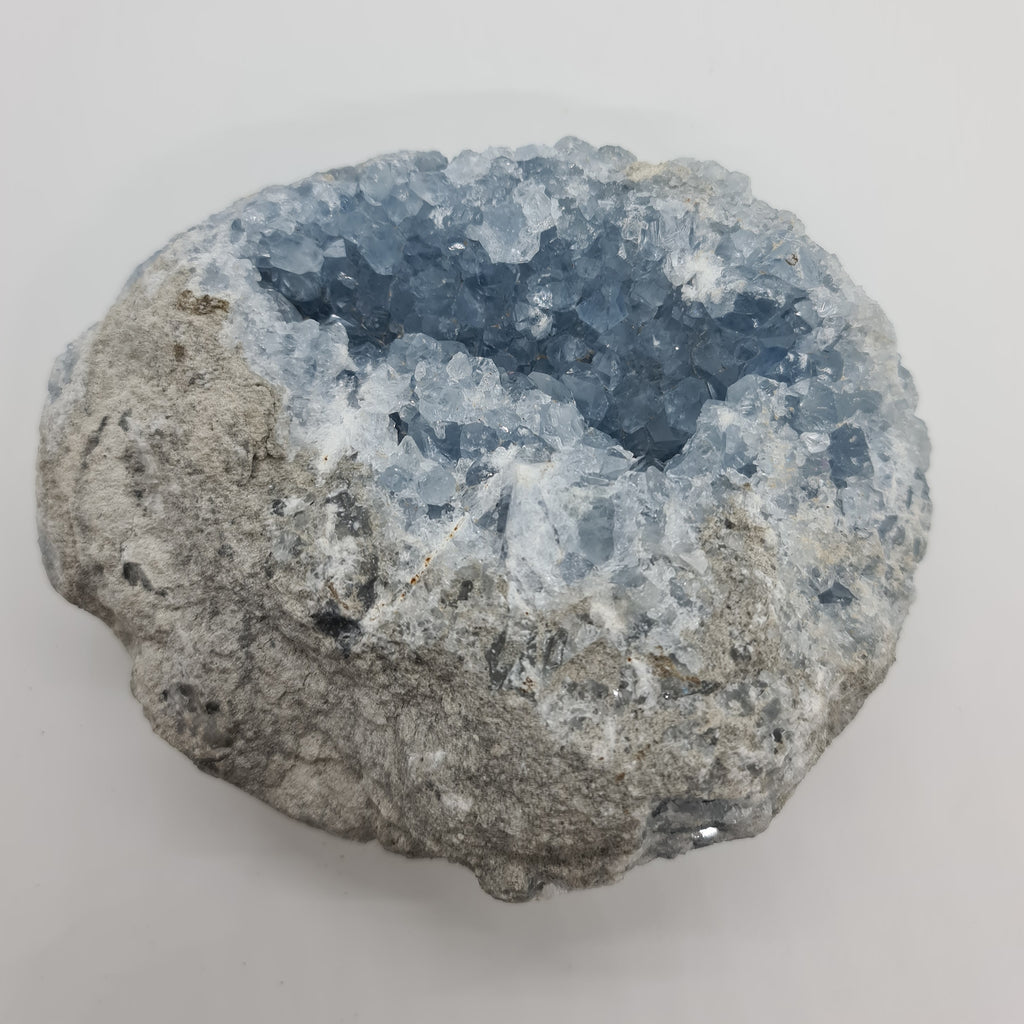 Celestite Cluster Geode