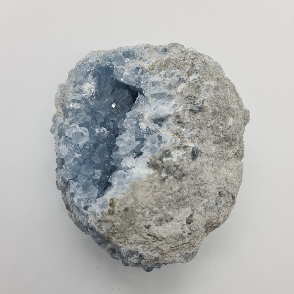 Celestite Cluster Geode