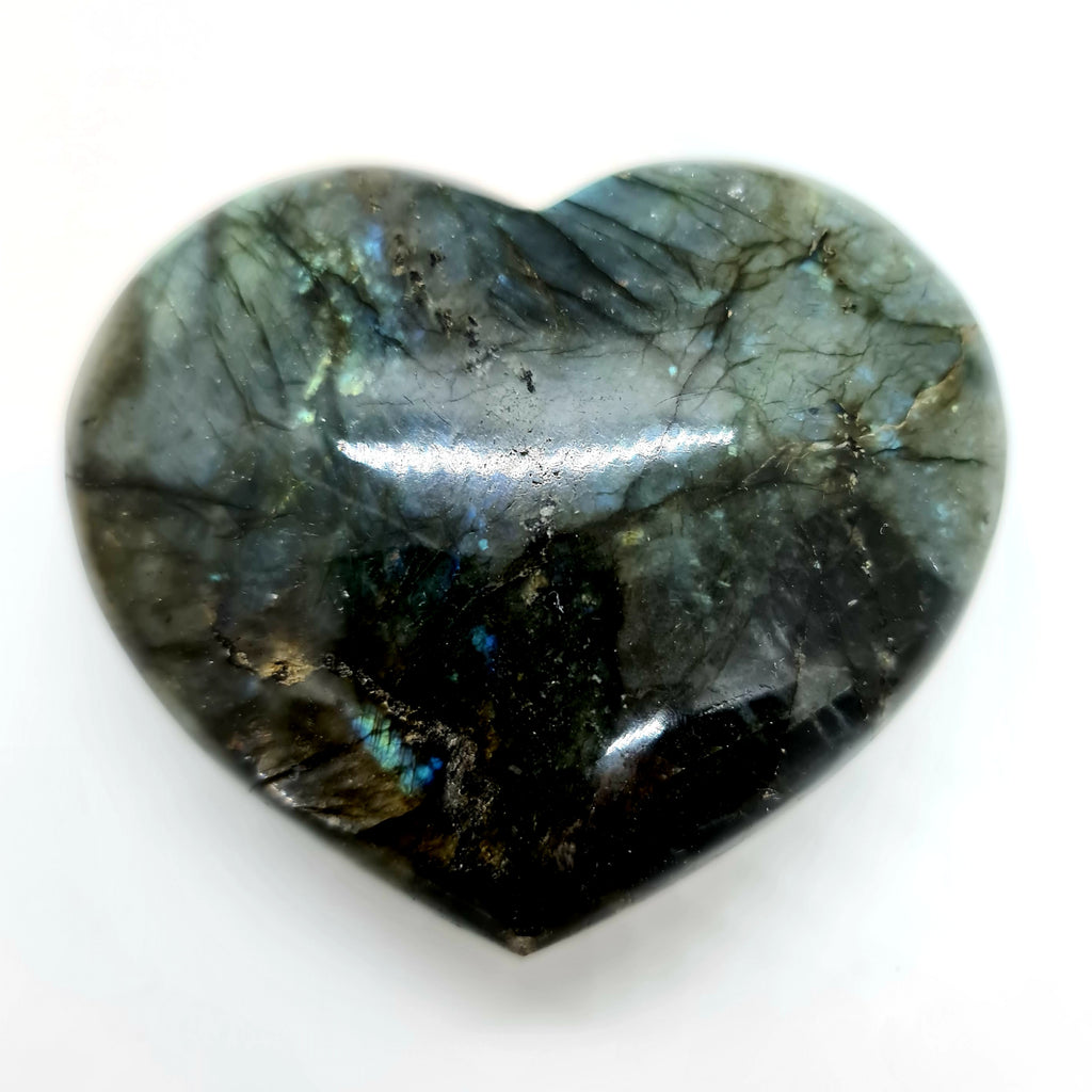 Jumbo Labradorite Heart