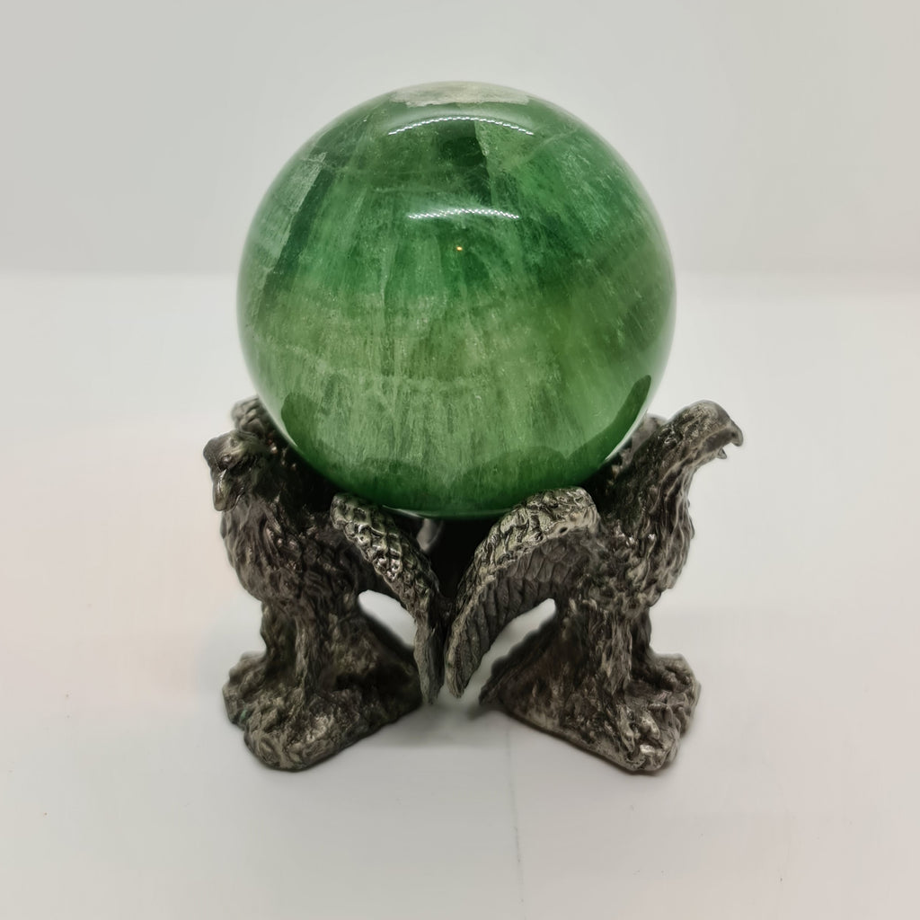 Large Green Fluorite Sphere