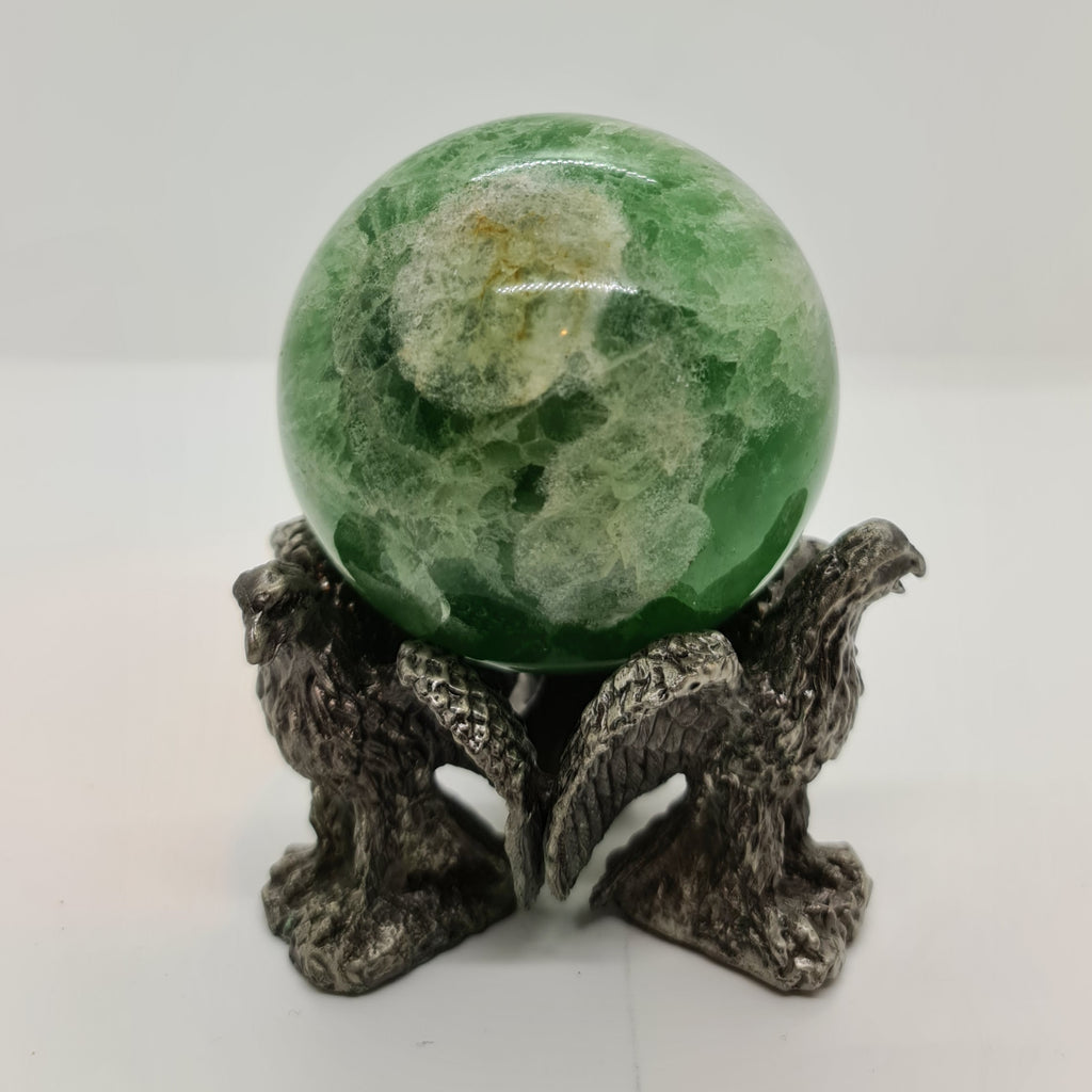 Large Green Fluorite Sphere