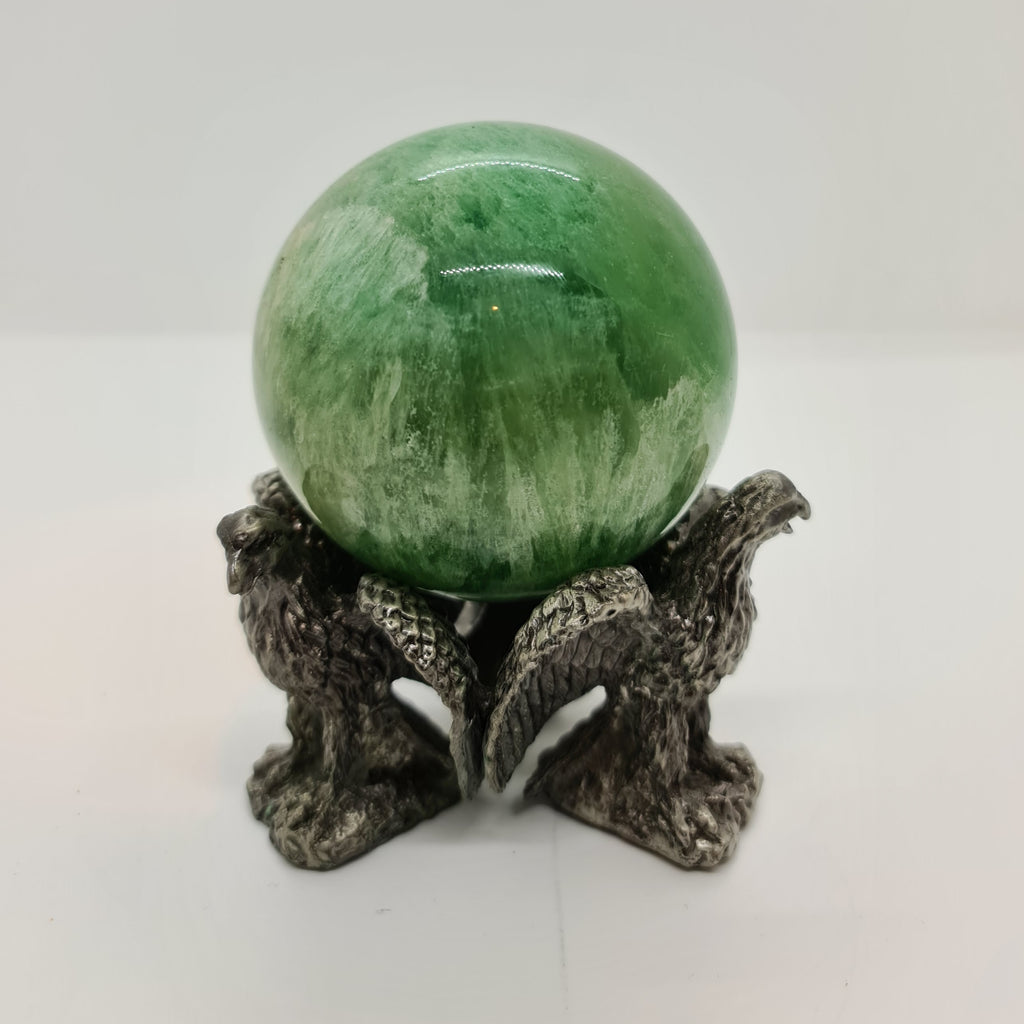 Large Green Fluorite Sphere