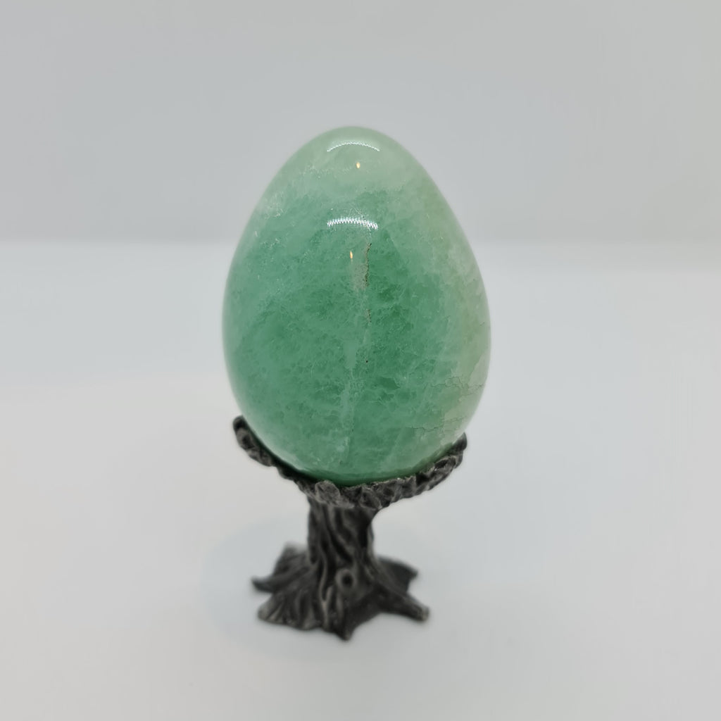 Medium Green Fluorite Egg