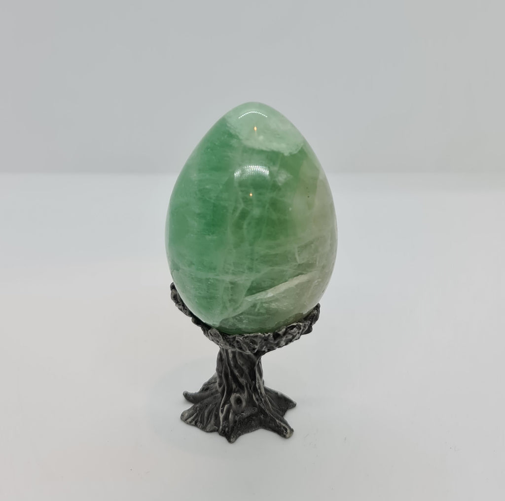 Medium Green Fluorite Egg