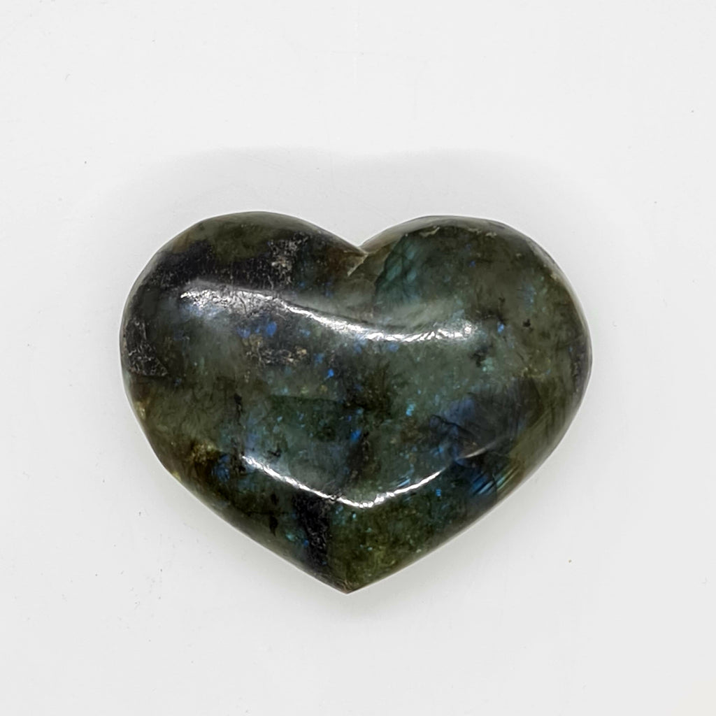 Medium Labradorite Heart