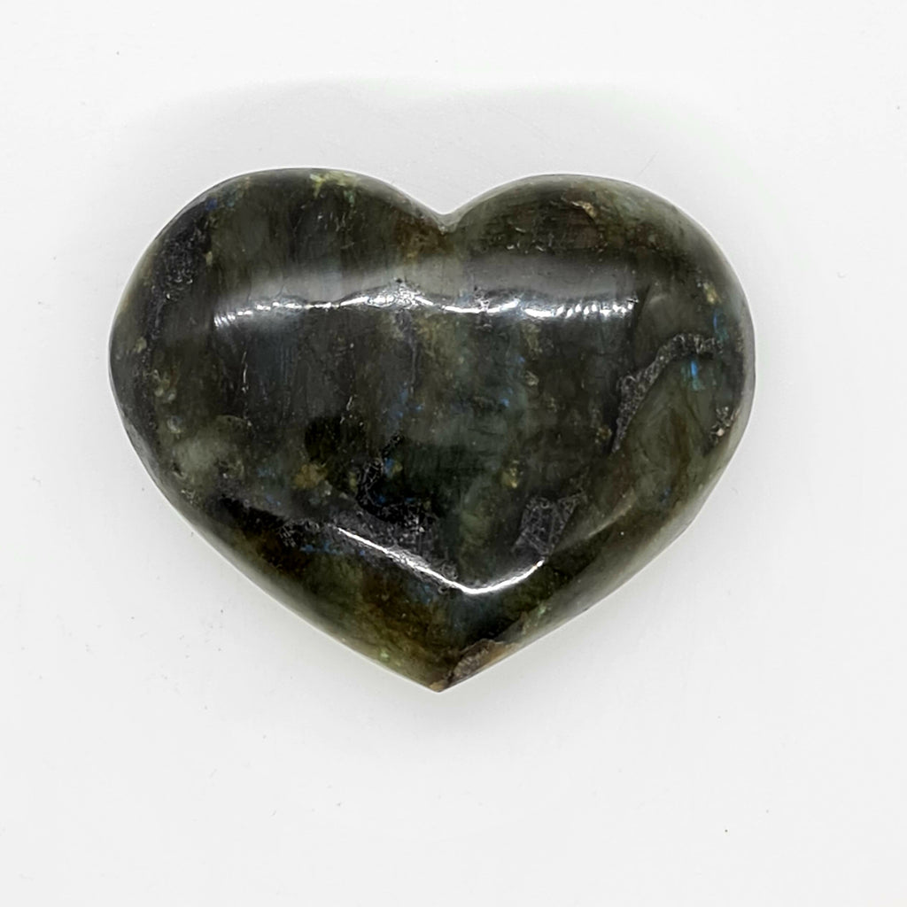 Medium Labradorite Heart