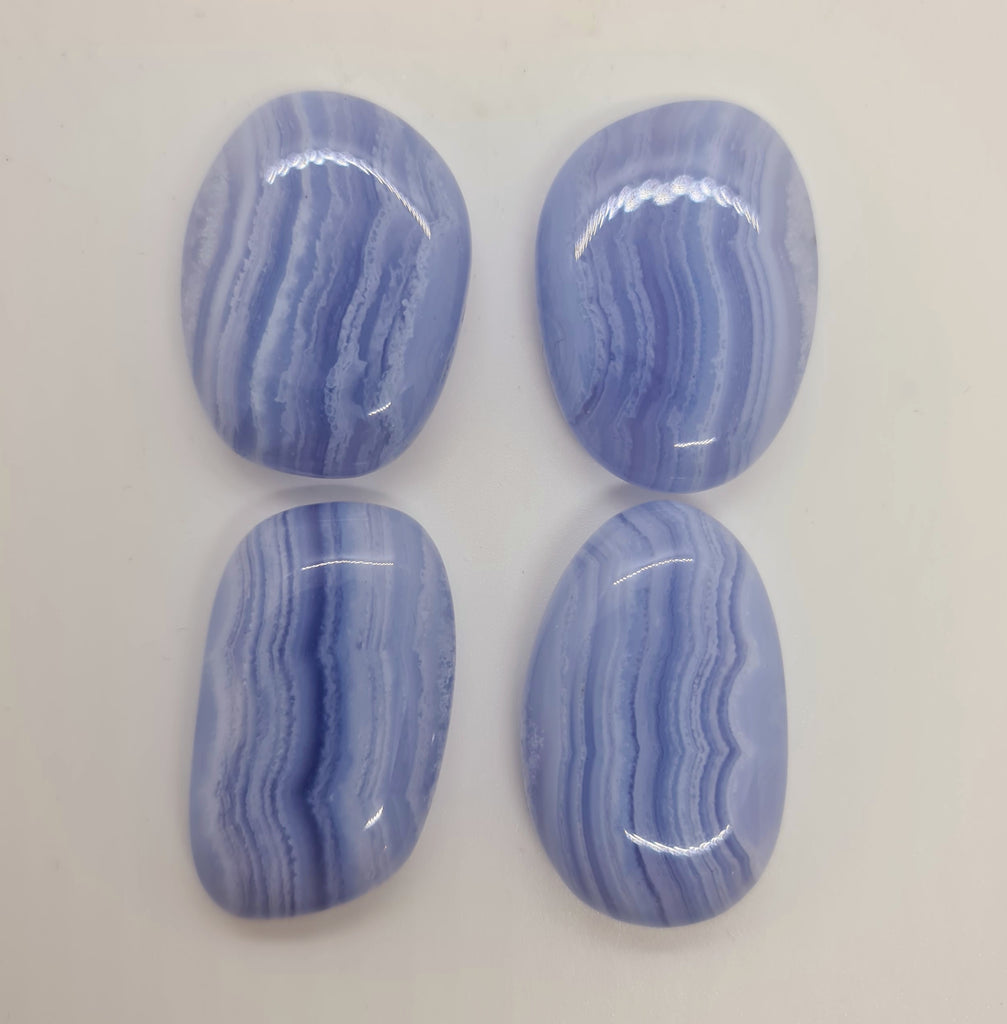 Blue Lace Agate Palmstones