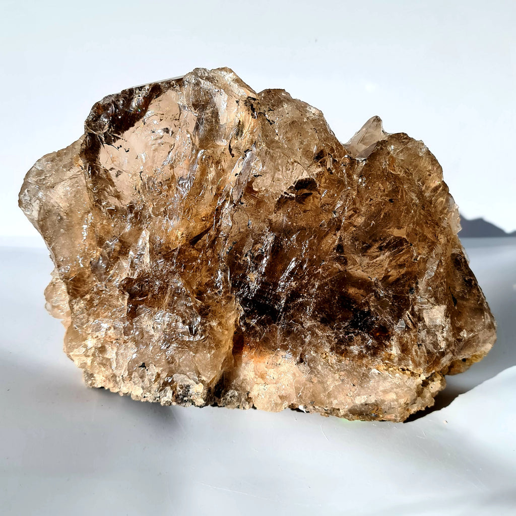 Extra Large Smokey Quartz Druze Cluster