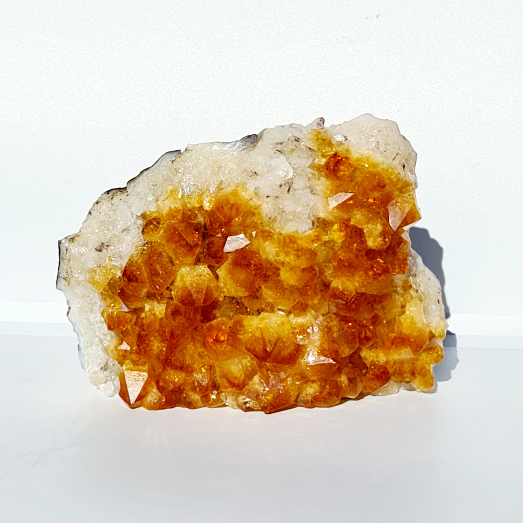 Citrine Druzy Cluster