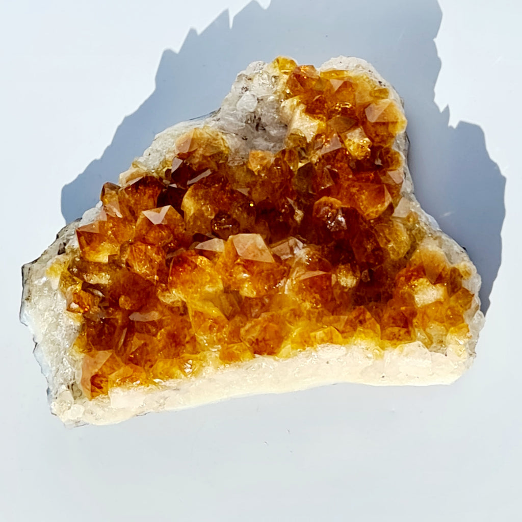 Citrine Druzy Cluster