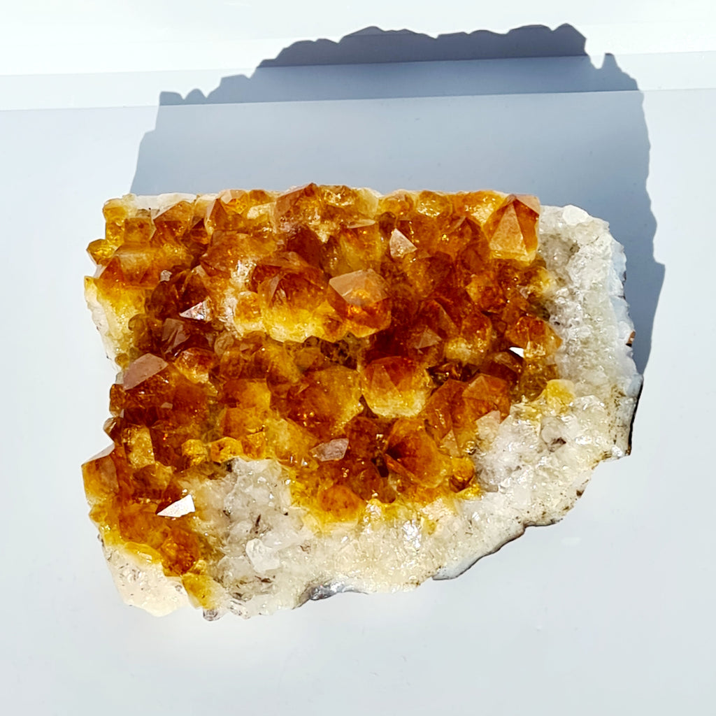 Citrine Druzy Cluster