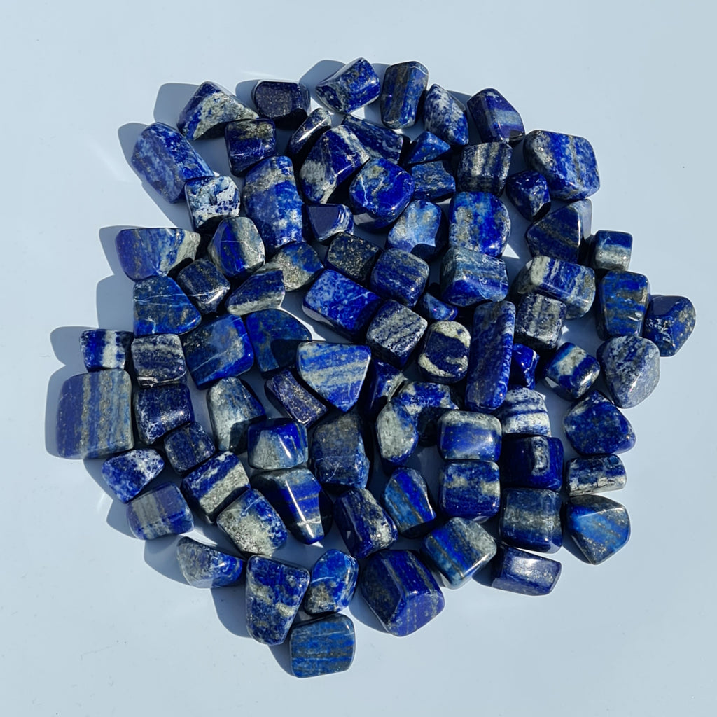 Small & Medium Lapis Lazuli Tumbled Stones