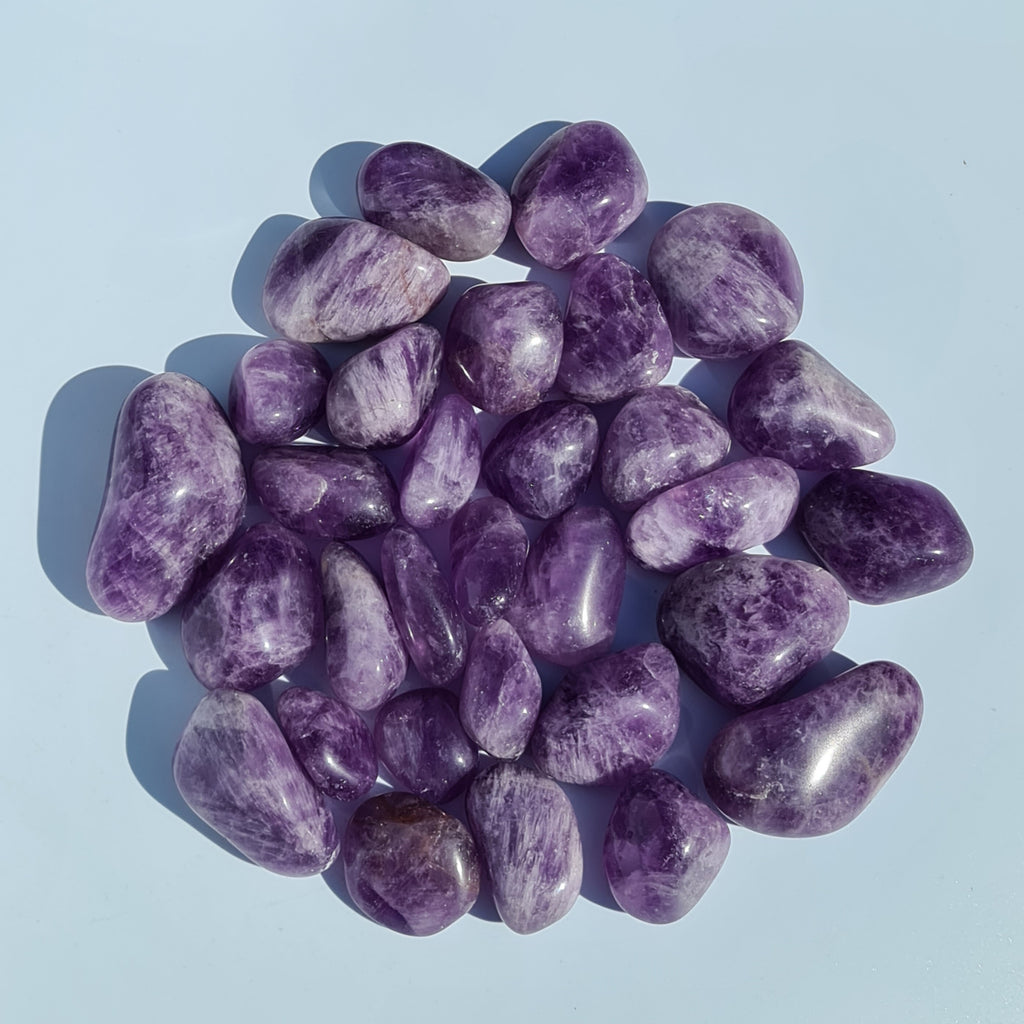 Amethyst Tumbled Stones- Medium, Large and Jumbo