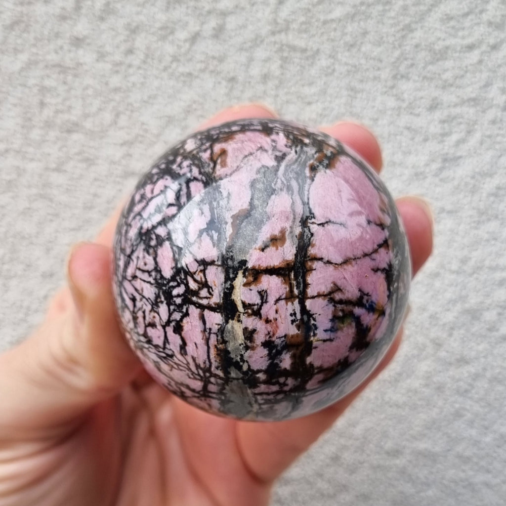 Medium Rhodonite Sphere