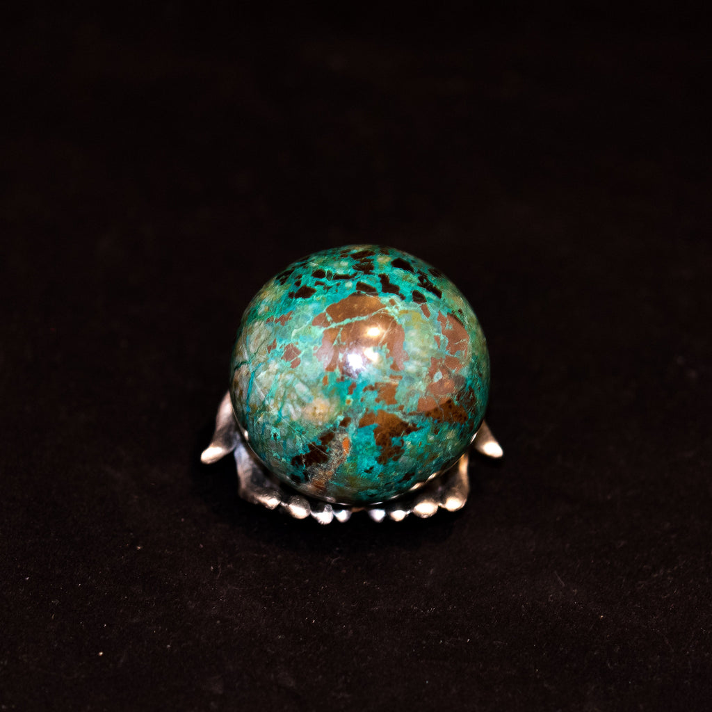 Chrysocolla Sphere